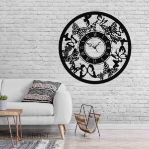 butterfly metal wall clock.jpg