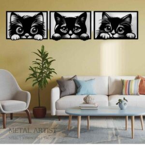 metal peeking cat wall decor 401152.jpg